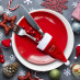 Funda Cubiertos Navidad Morelan