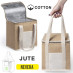 Bolso Cooler Ecológico Yute Ponix