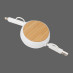 Multicargador ABS/Bamboo 4/1 - Blanco