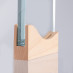 Galvano CRISTAL MADERA CURVE