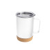 MUG TÉRMICO KORK - blanco