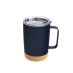 MUG TÉRMICO KORK - negro