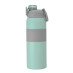 BOTELLA TÉRMICA PUSH - verde agua