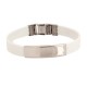Pulsera ID Silicona BAMOA - Blanco