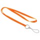 Lanyard PORTA LLAVERO - Naranjo