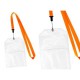 Lanyard  DOBLE FAIR - Naranjo