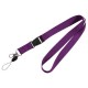 Lanyard TELA FLUOR - Morado