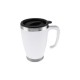 Mug Acero Inox 440cc - Blanco