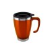 Mug Acero Inox 440cc - Naranjo
