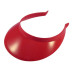 Visera Plástica PVC - Rojo