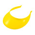 Visera Plástica PVC - Amarillo